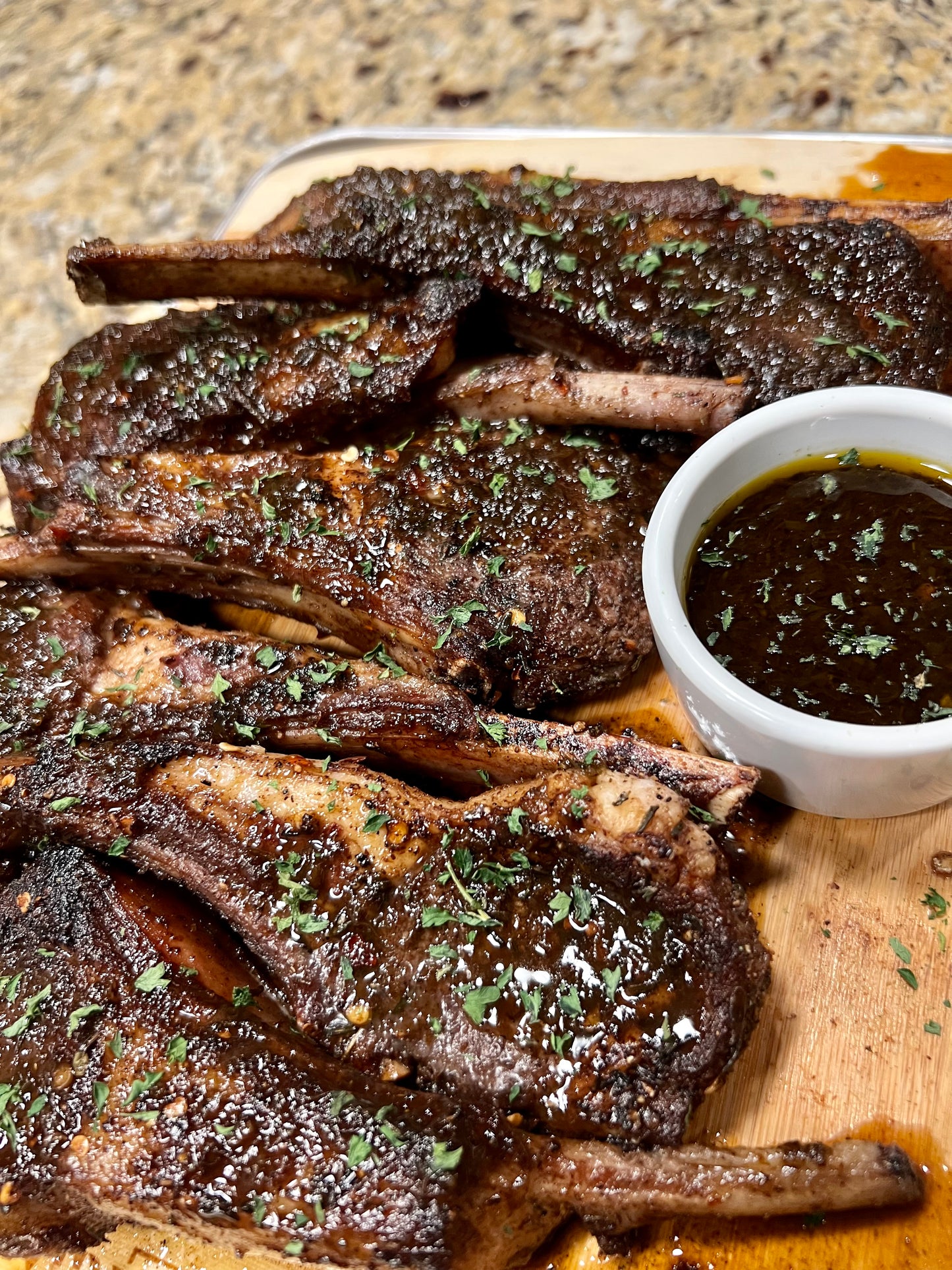 Honey Jerk Lamb Chops Recipe