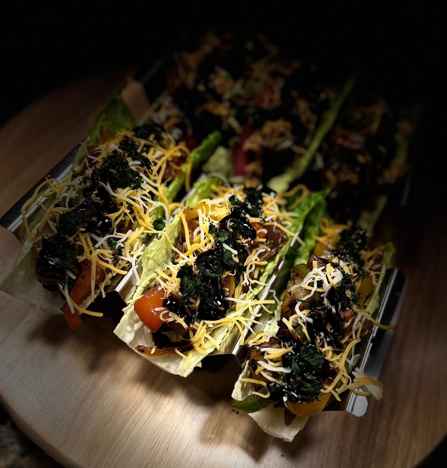 Shrimp Fajita Lettuce Boats Recipe
