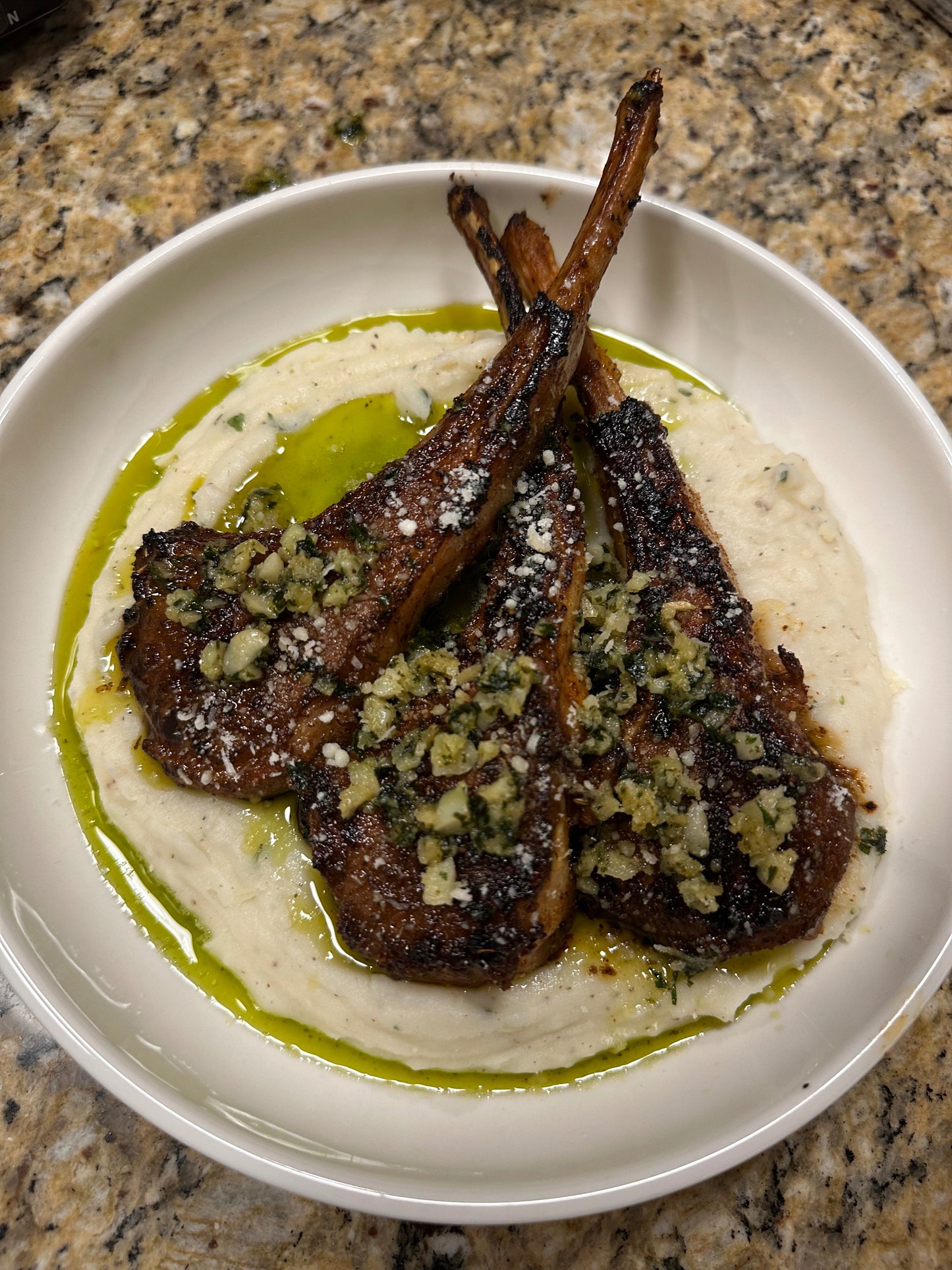 Garlic Parmesan Lamb Chops Recipe