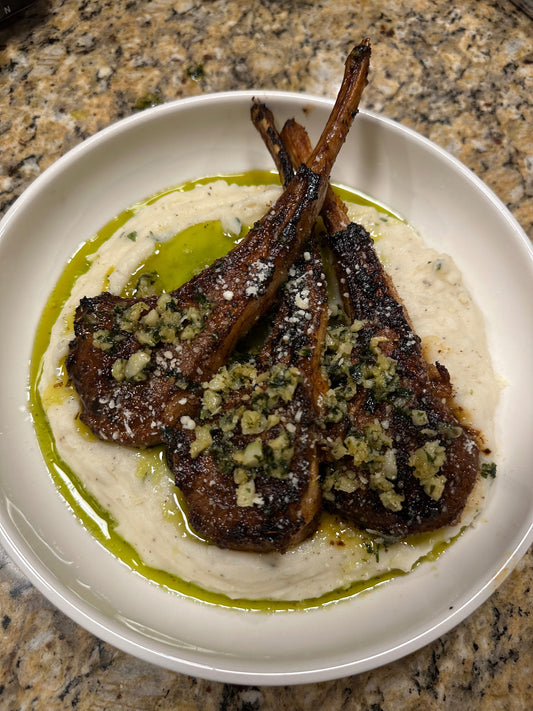 Garlic Parmesan Lamb Chops Recipe