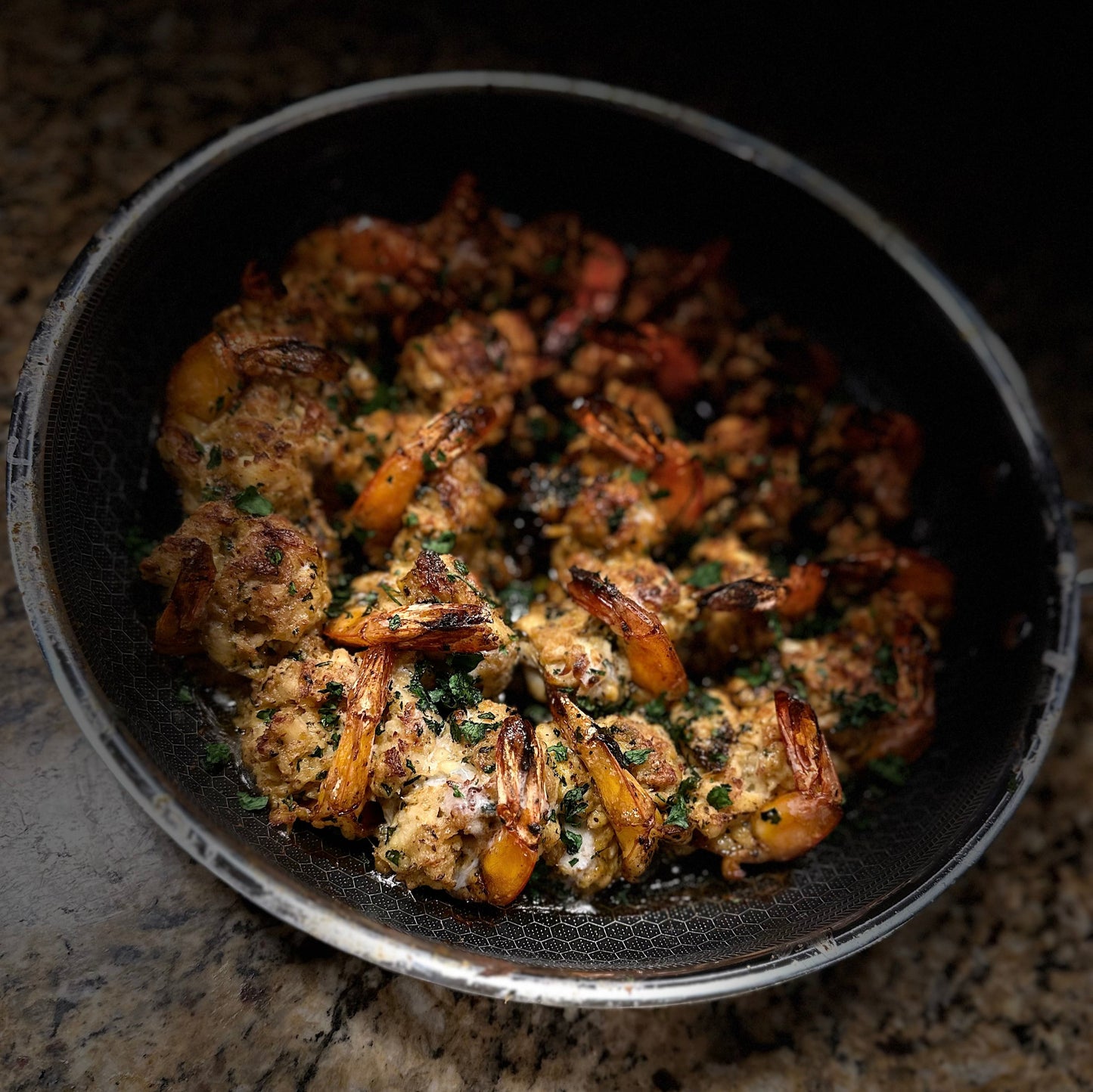 Buttery Crab Stuffed Shrimp Recipe