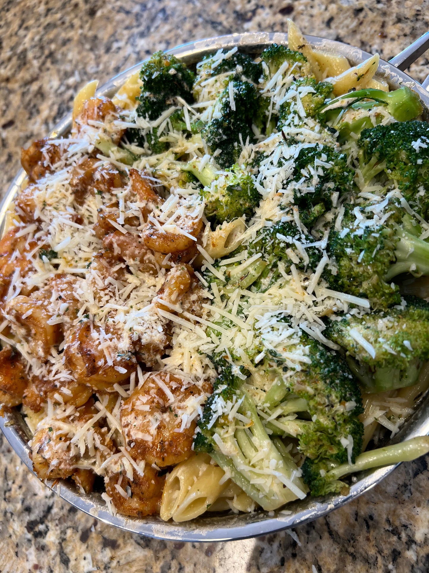 Shrimp & Broccoli Alfredo Recipe