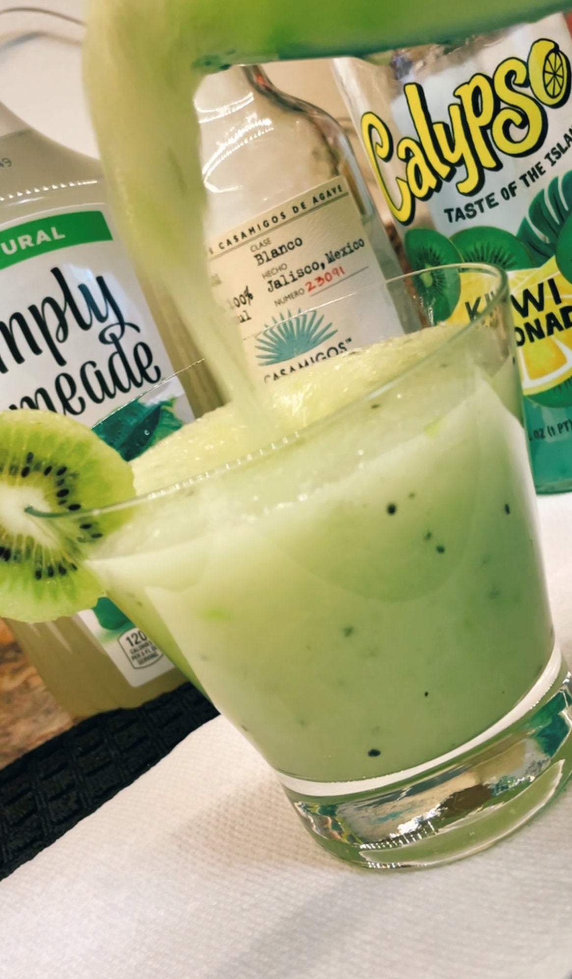 Kiwi Limeade Slushie