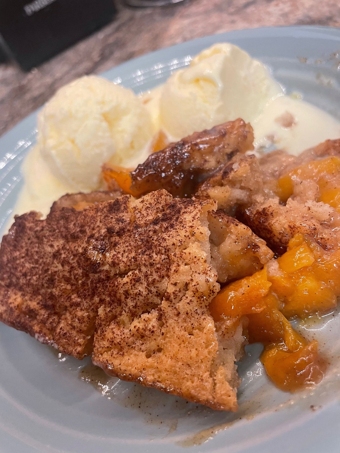 Homemade Peach Cobbler Recipe