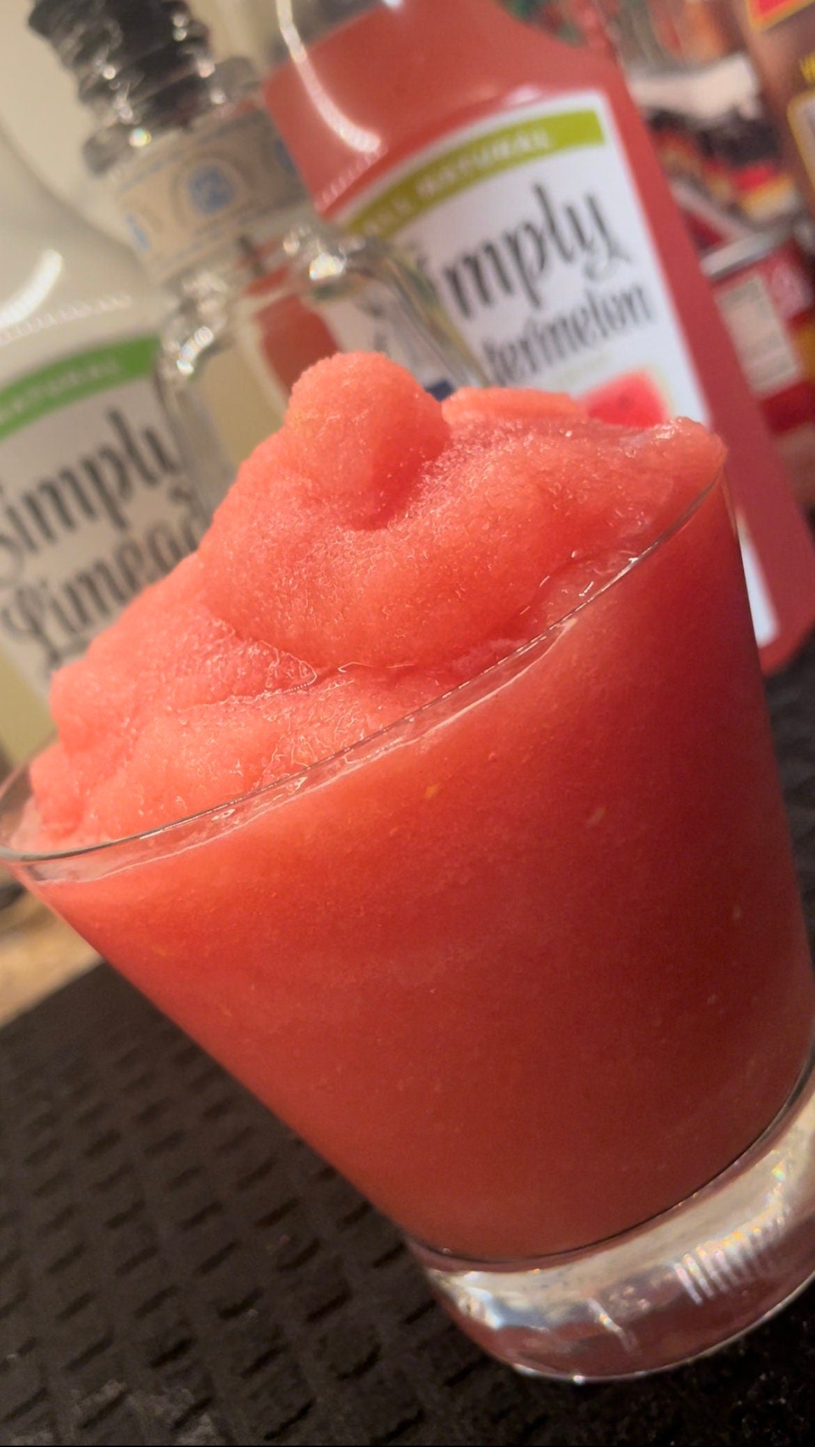 Spiked Watermelon Slushie
