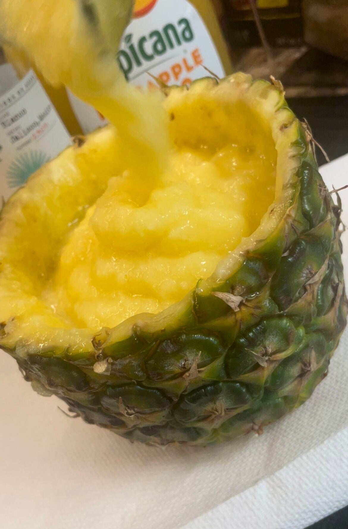 Frozen Pineapple Slushie