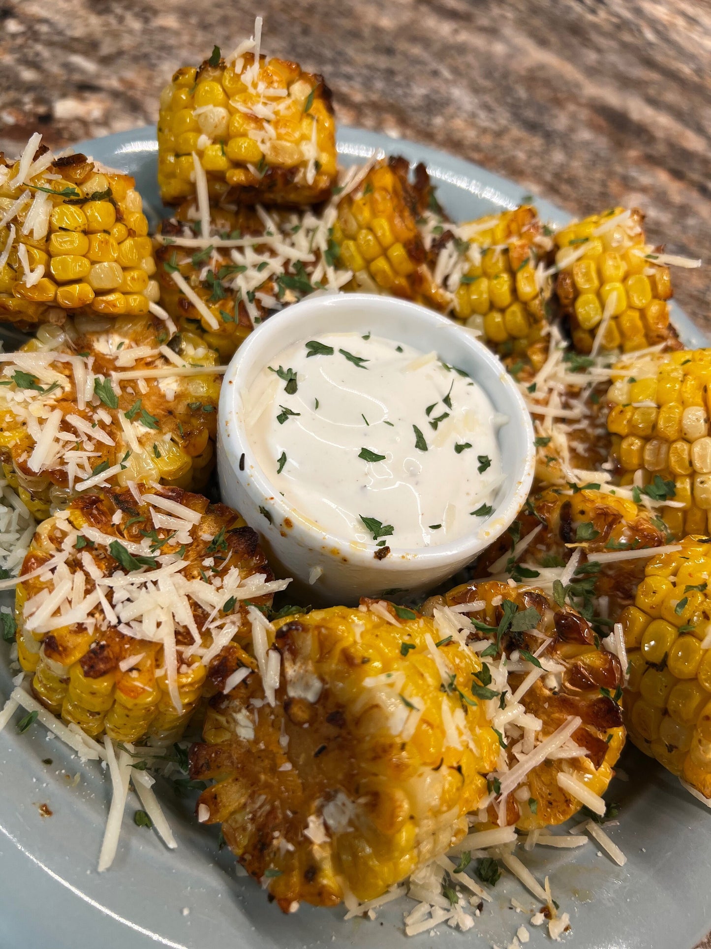 Air-Fried Corn Recipe
