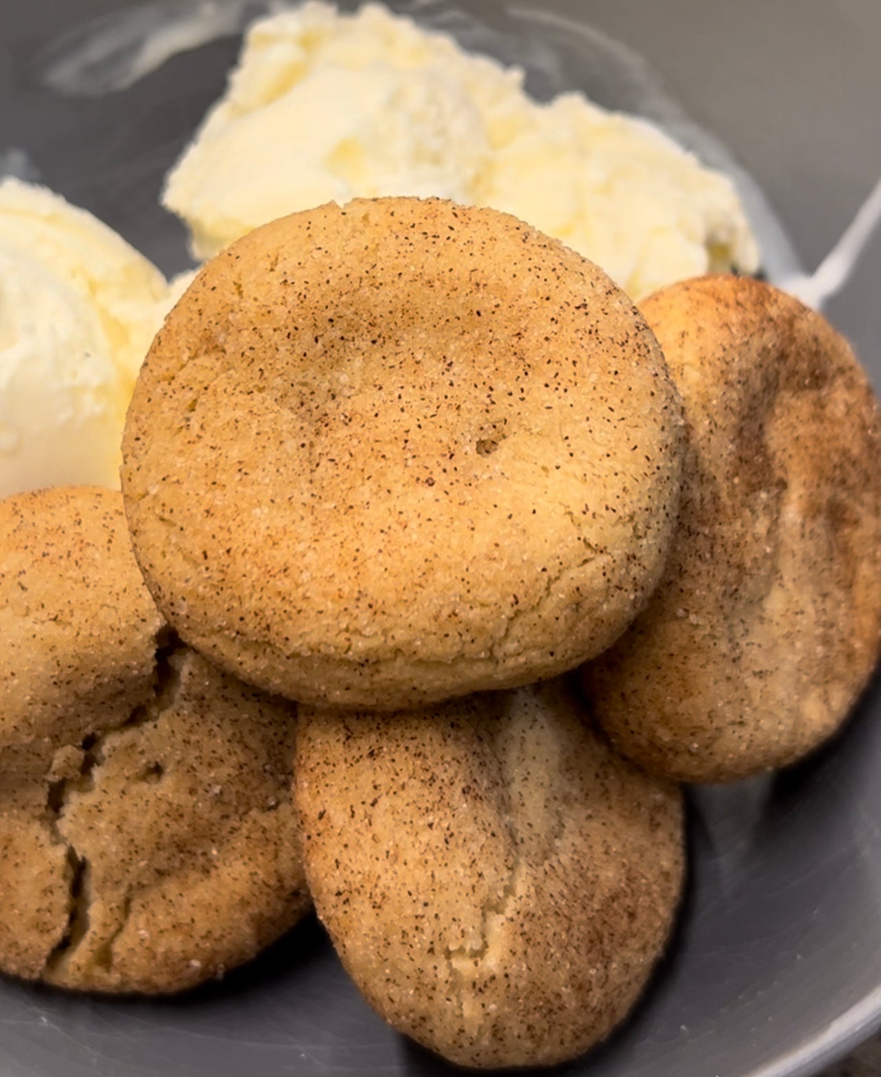 Homemade Snickerdoodle Cookies