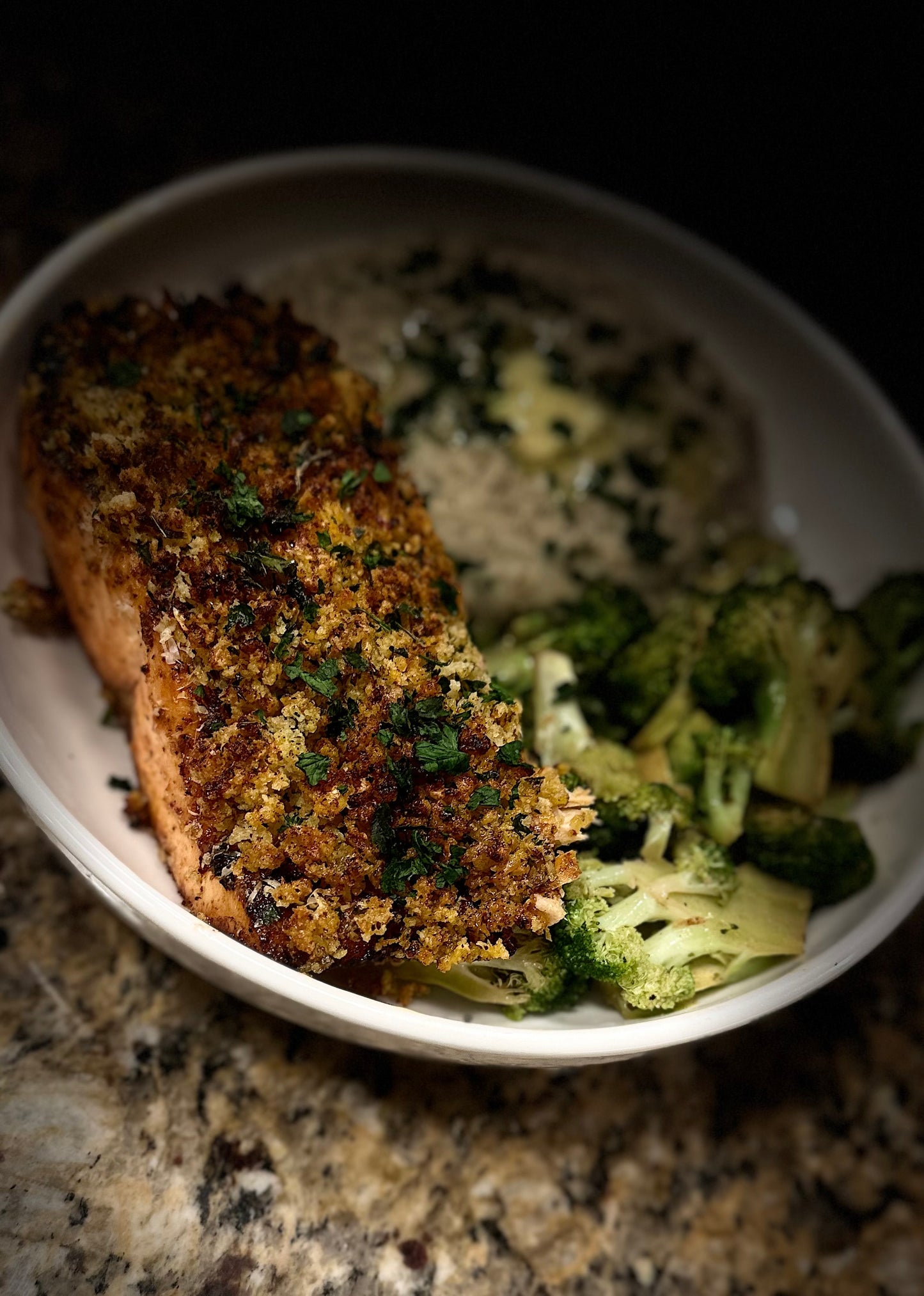 Parmesan Crusted Salmon Recipe