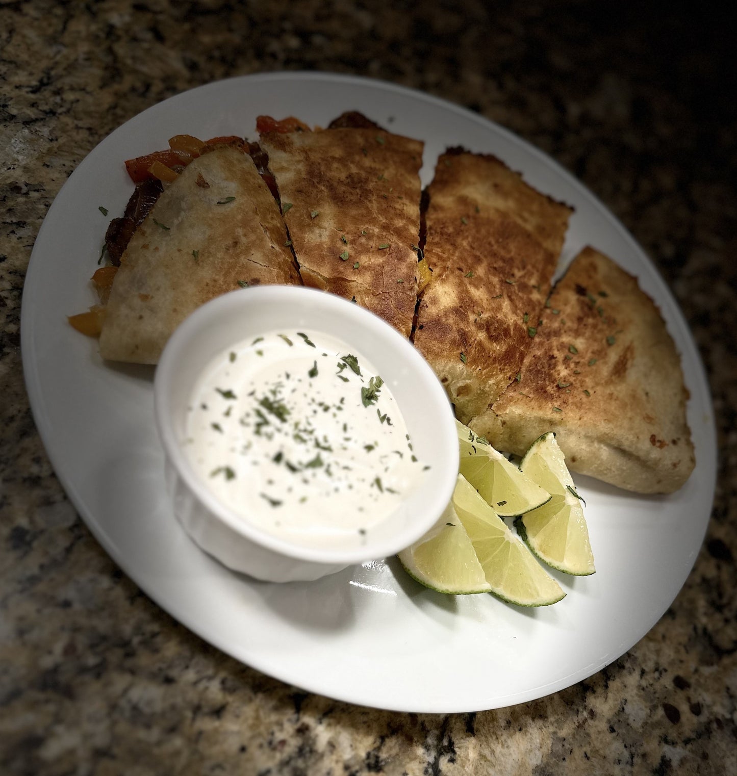 Chicken & Shrimp Quesadilla Recipe