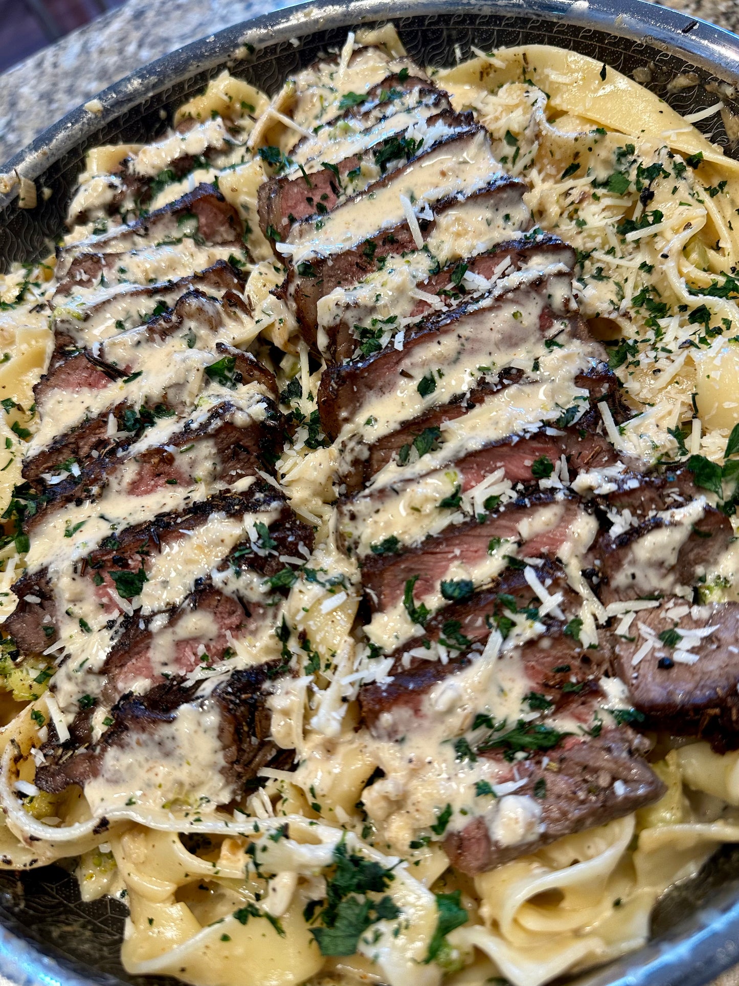 Steak Alfredo Recipe