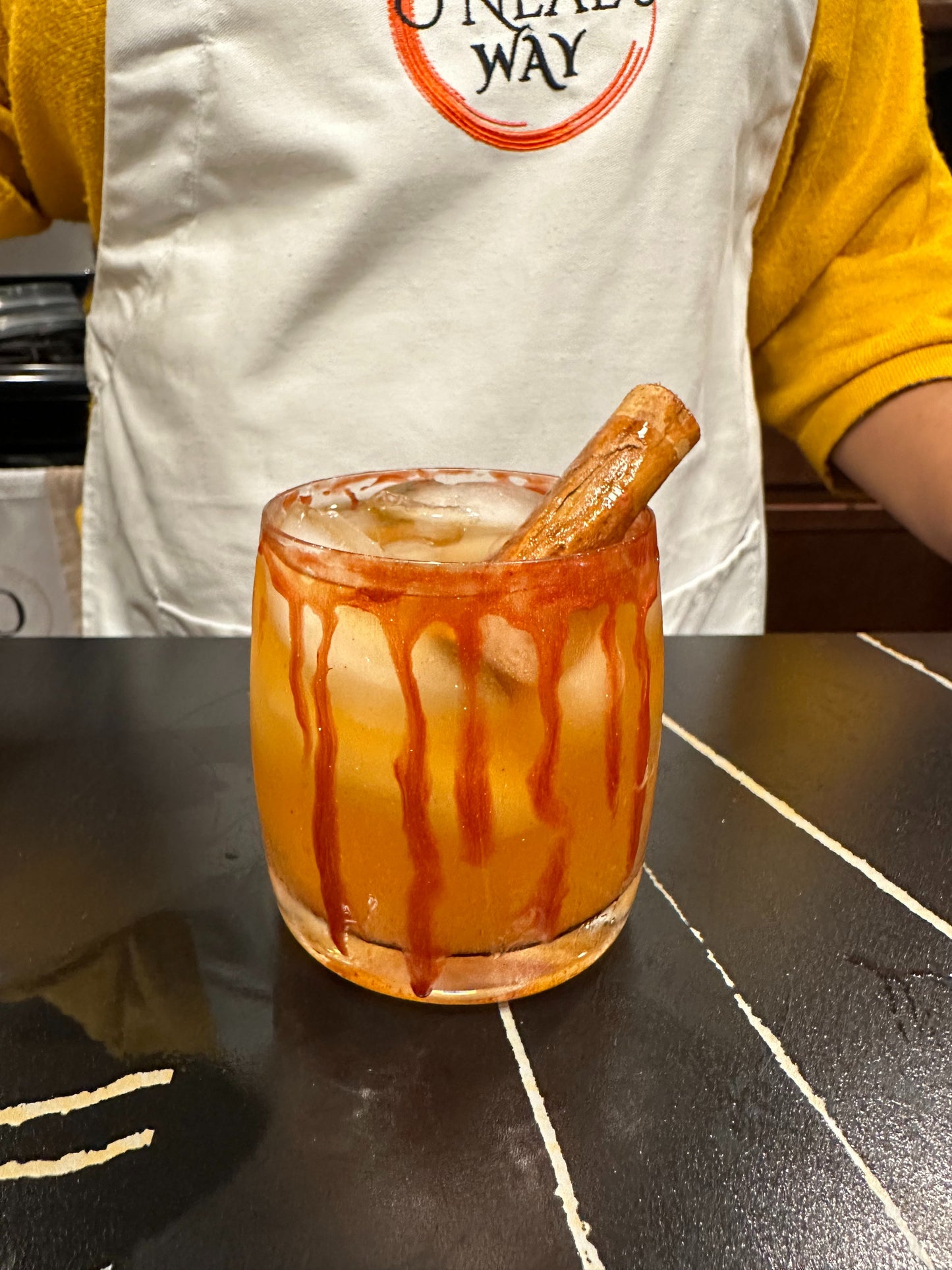 Scary Cinnamon Spice Cocktail