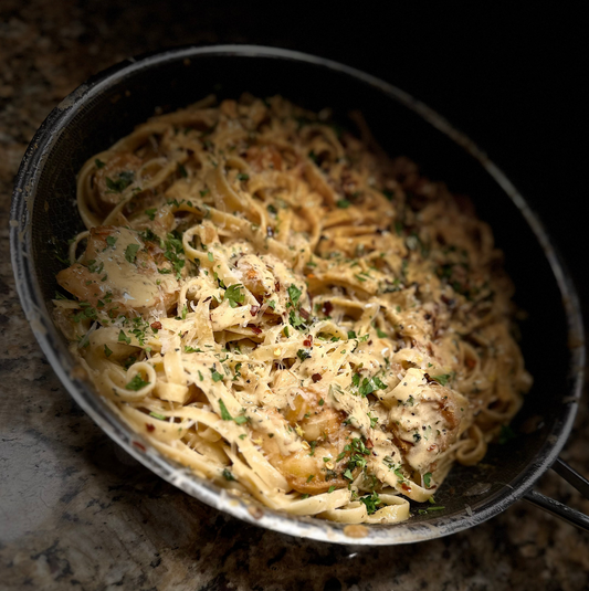 Creamy Shrimp Scampi Pasta Recipe