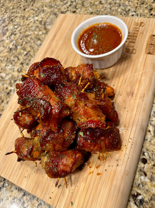 Bacon Wrapped Chicken Bites Recipe