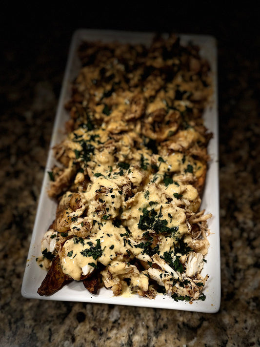 Homemade Creamy Seafood Wedges Recipe