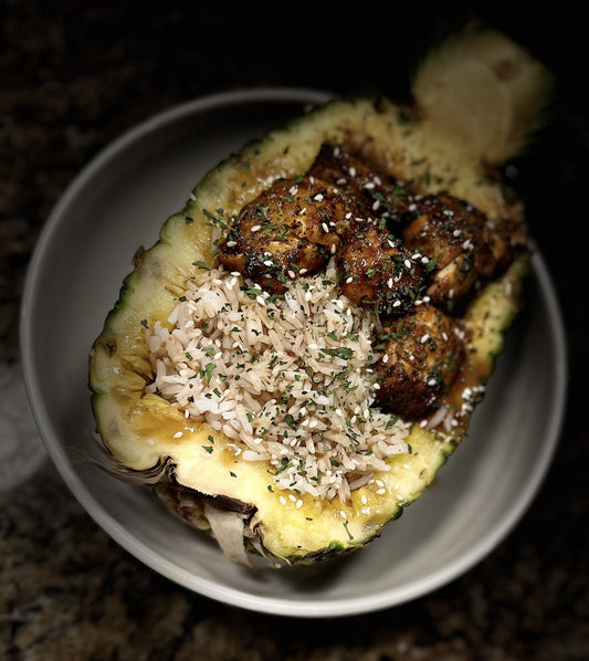 Pineapple Teriyaki Salmon Bowl Recipe