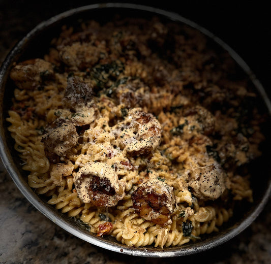 Creamy Tuscan Shrimp Pasta Recipe