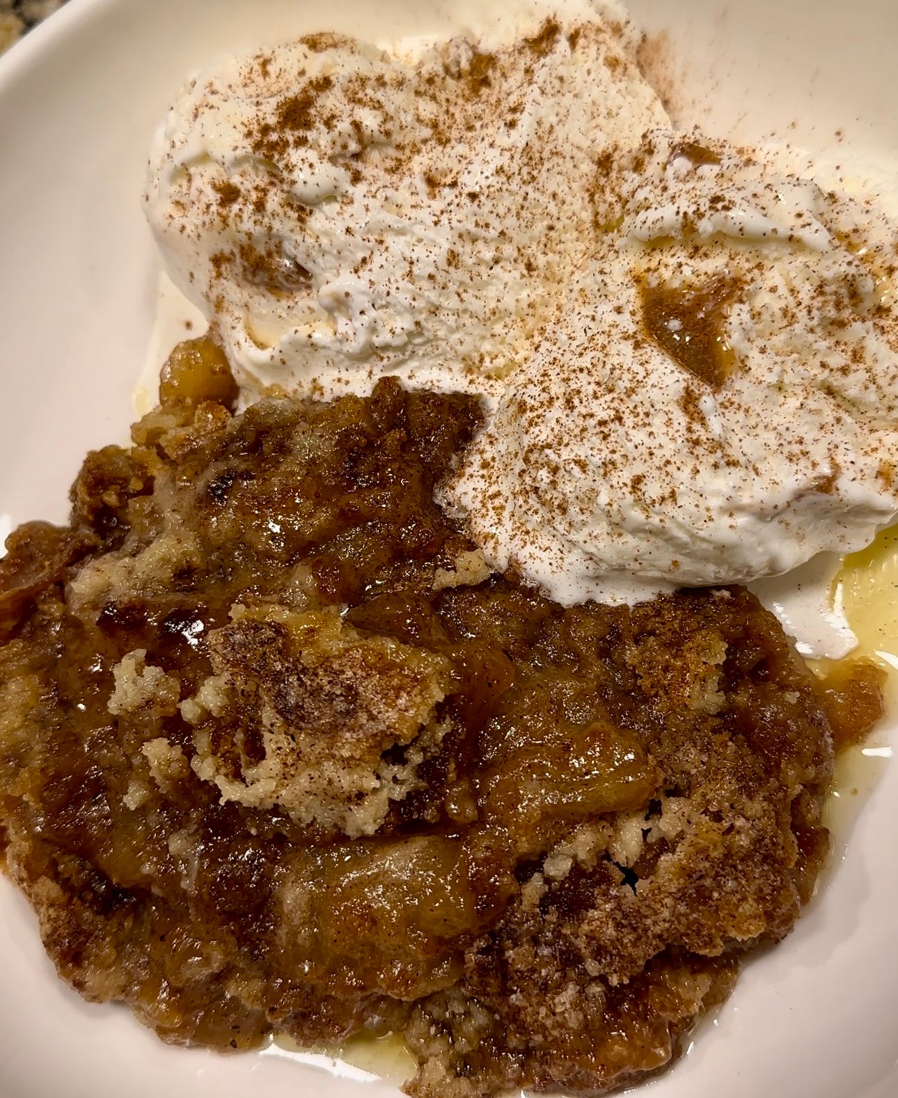 Fried Apple Dump Cake Recipe