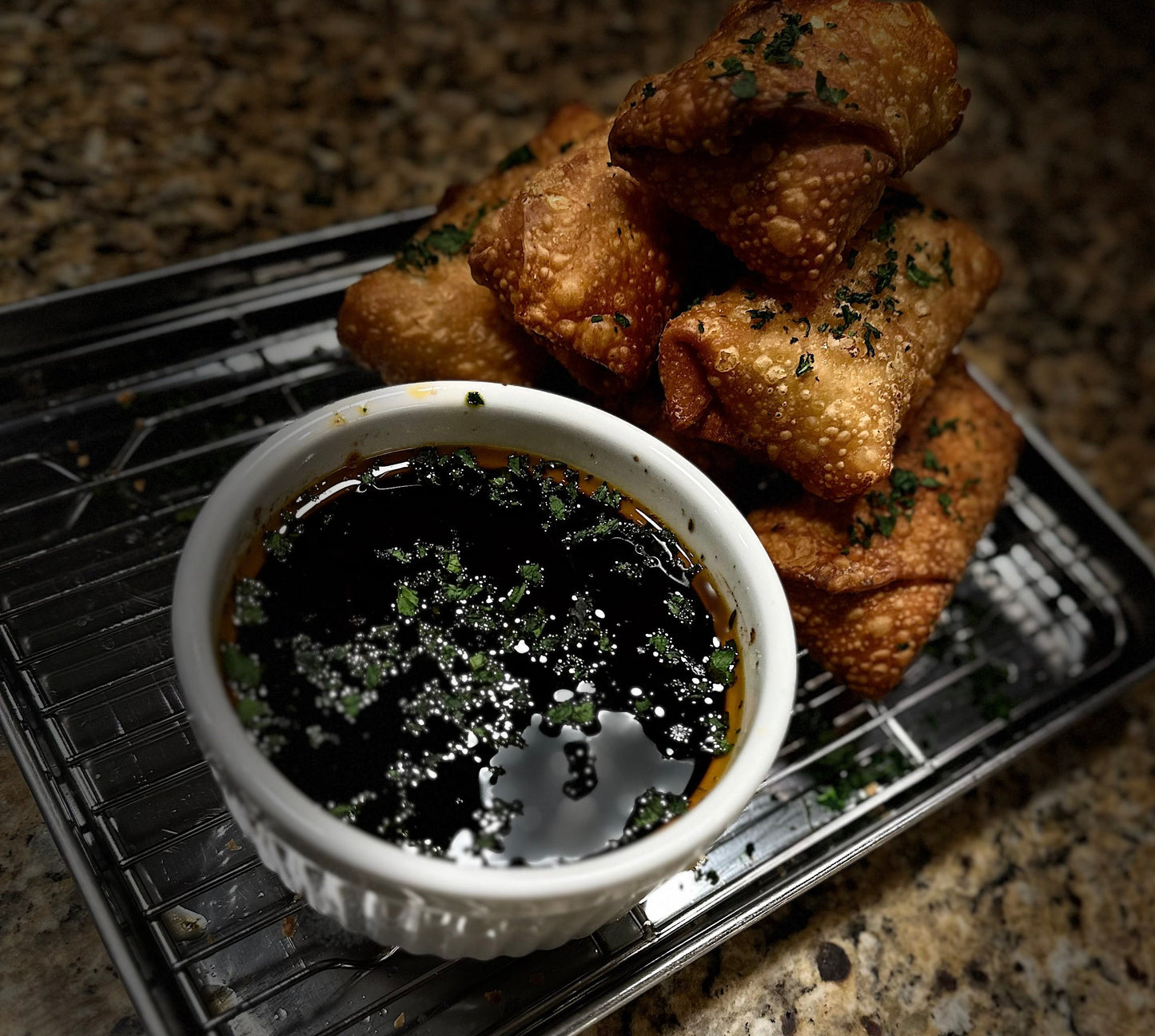 Oxtail Egg Rolls Recipe