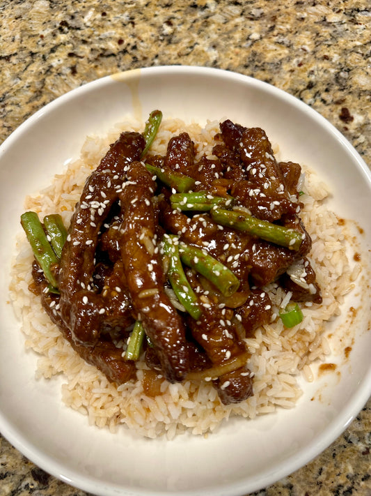 Bourbon Teriyaki Steak Bowl Recipe