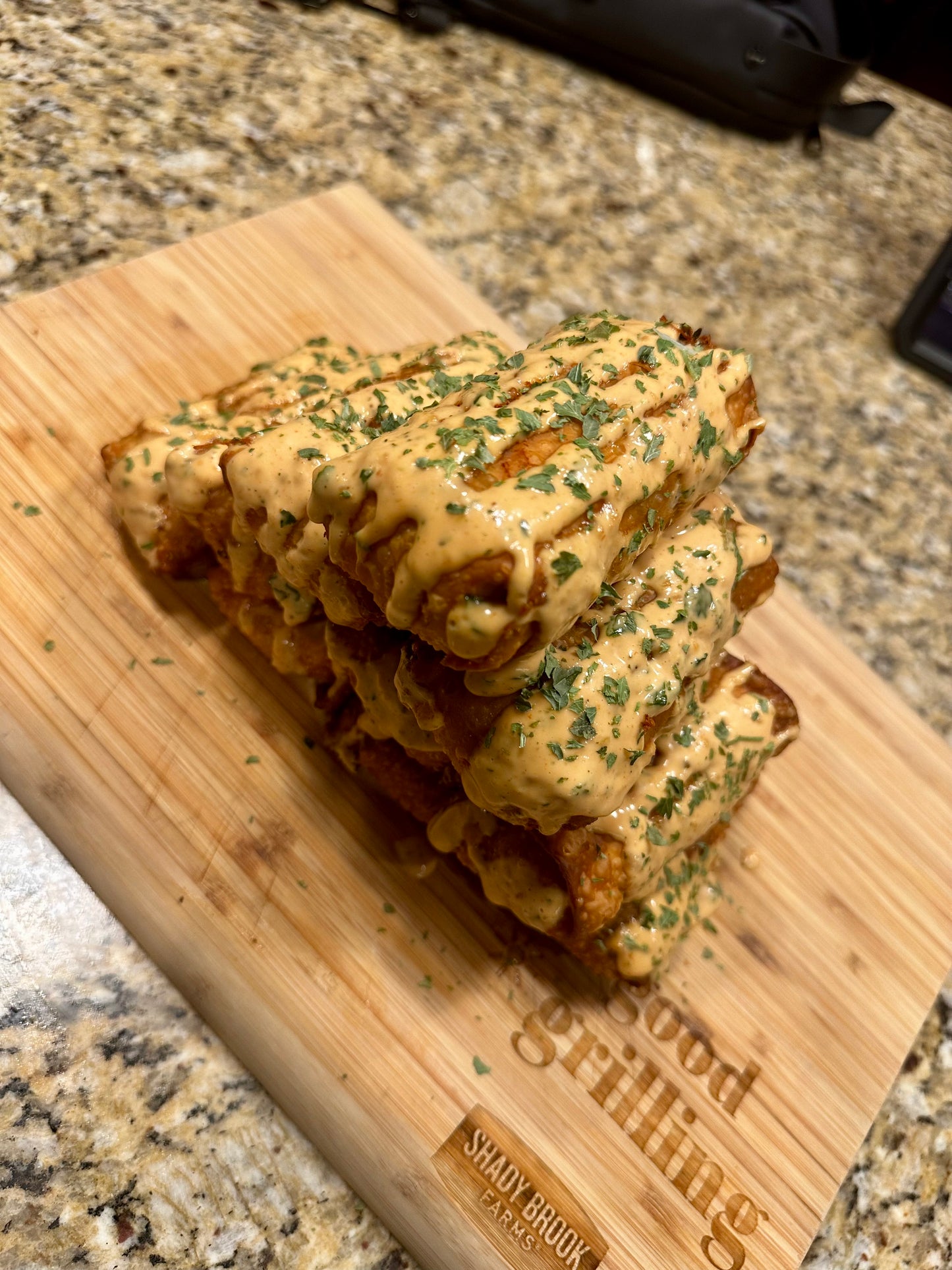 Spinach Crab Dip Egg Rolls Recipe