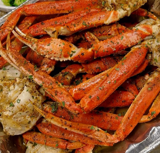 Baked Crab Legs