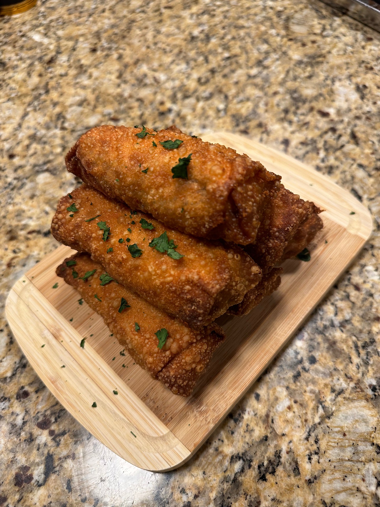 Chicken Fajita Egg Rolls