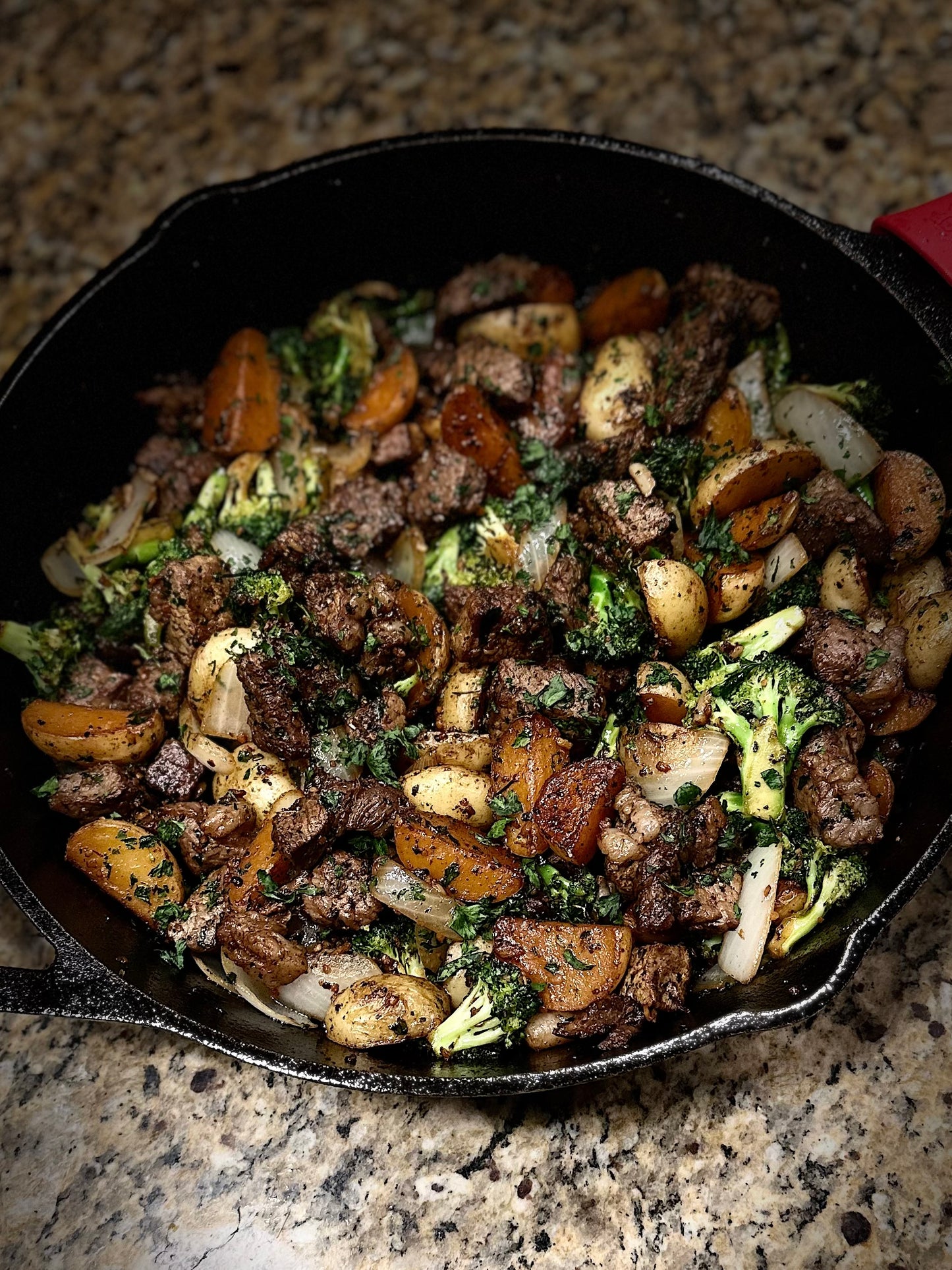 Garlic Butter Steak & Potato Skillet Recipe