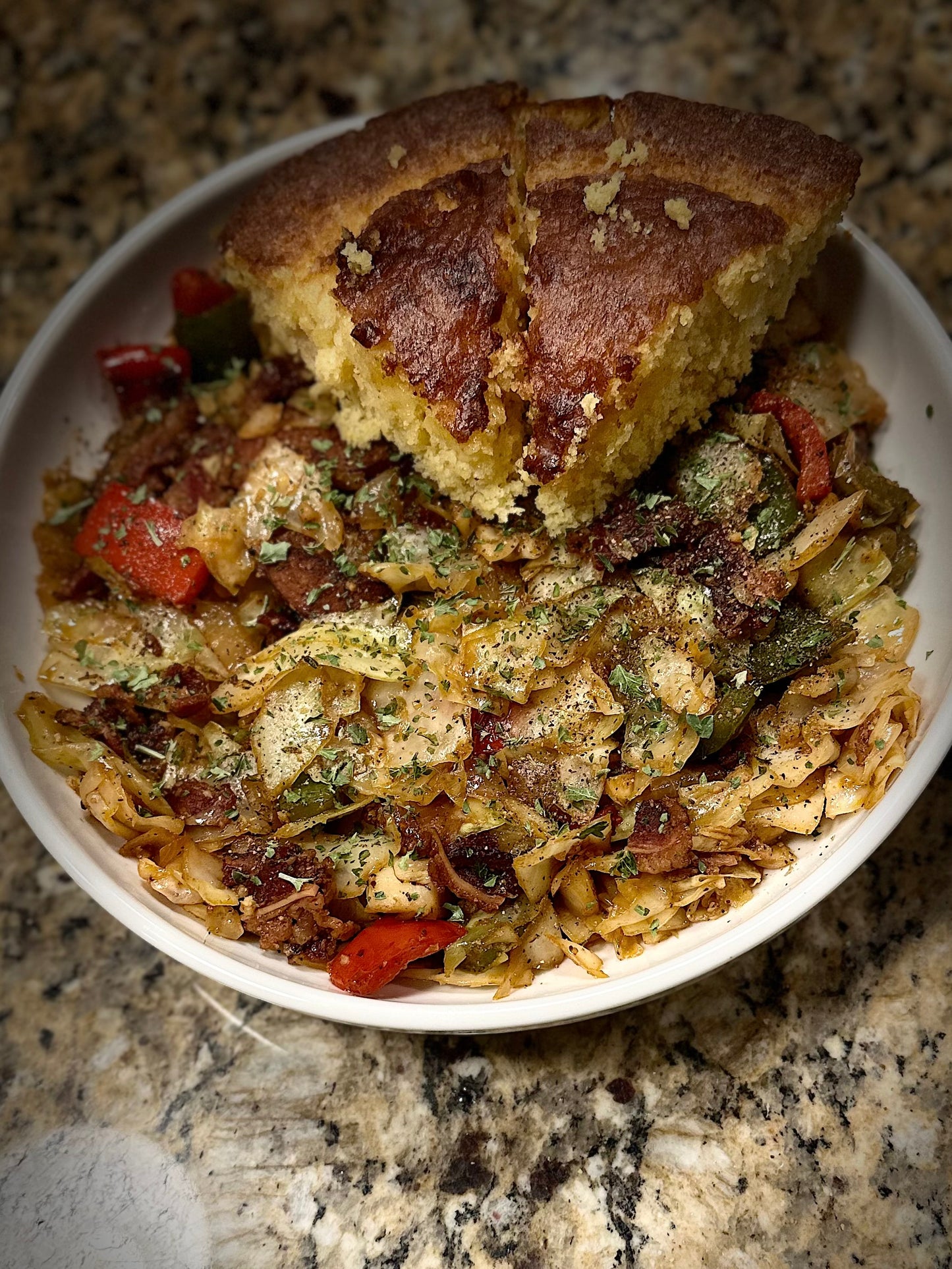 Cajun Style Fried Cabbage Recipe