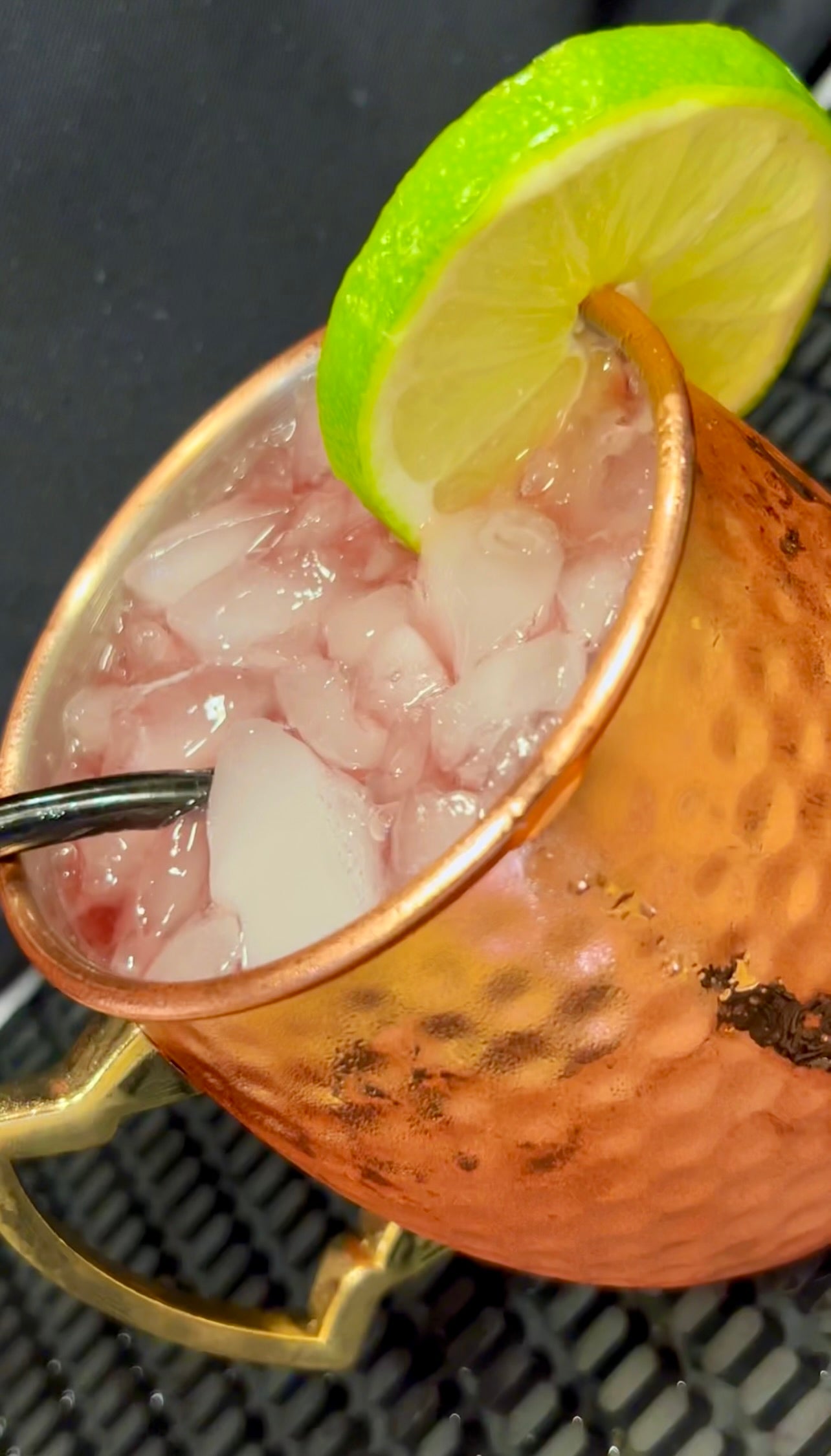 Berry Mexican Mule Cocktail