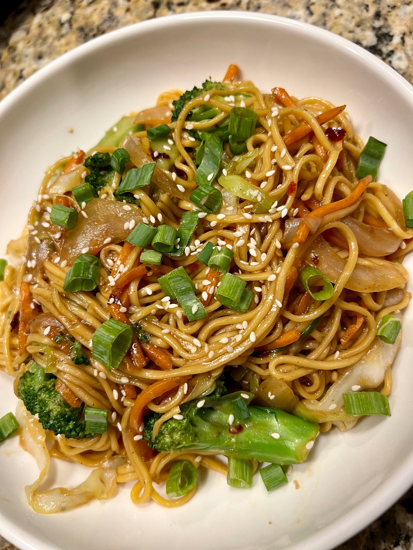 Vegetable Lo-Mein Recipe