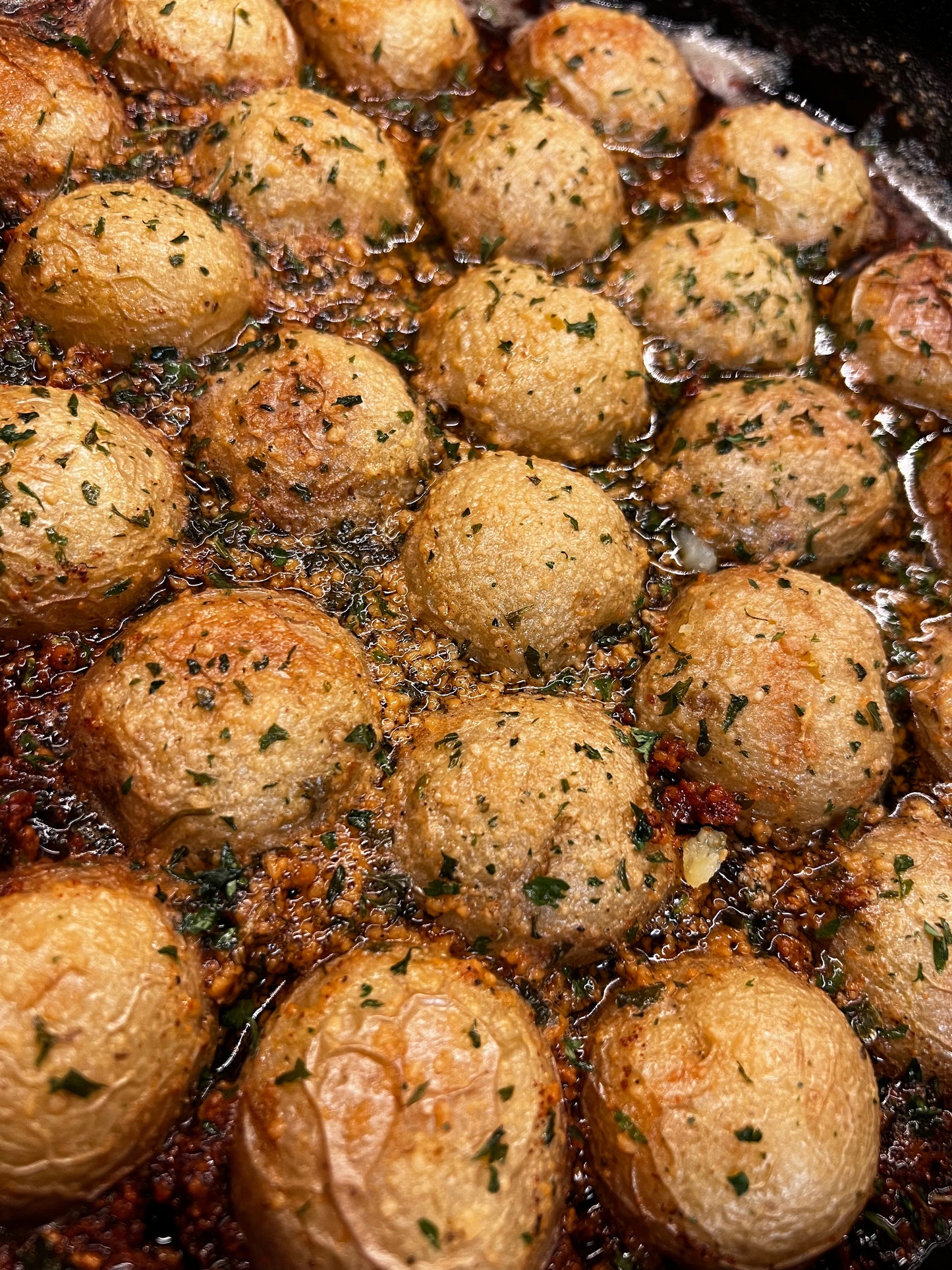 Parmesan Crusted Potatoes Recipe