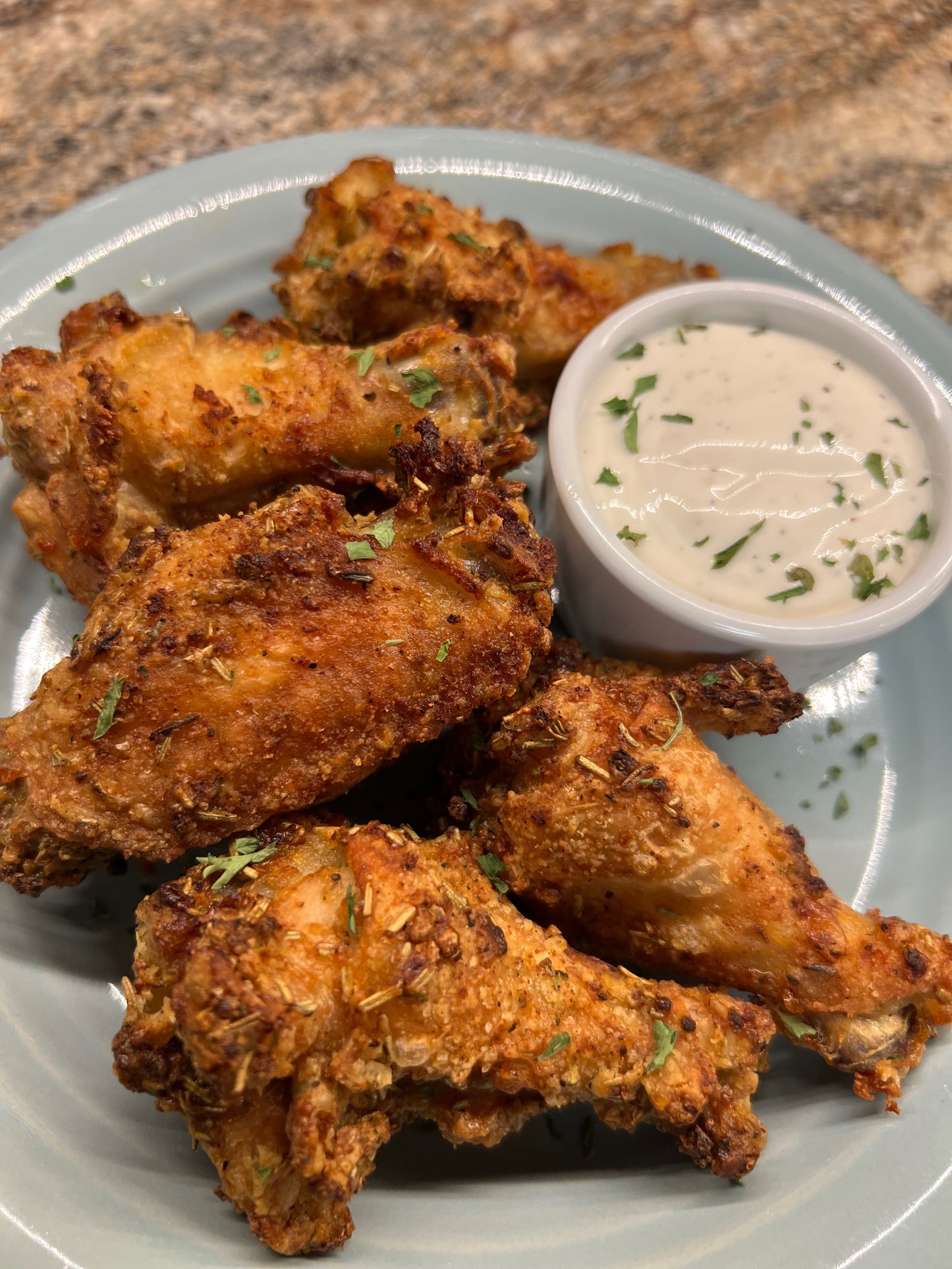 Crispy Air-Fried Wings Recipe