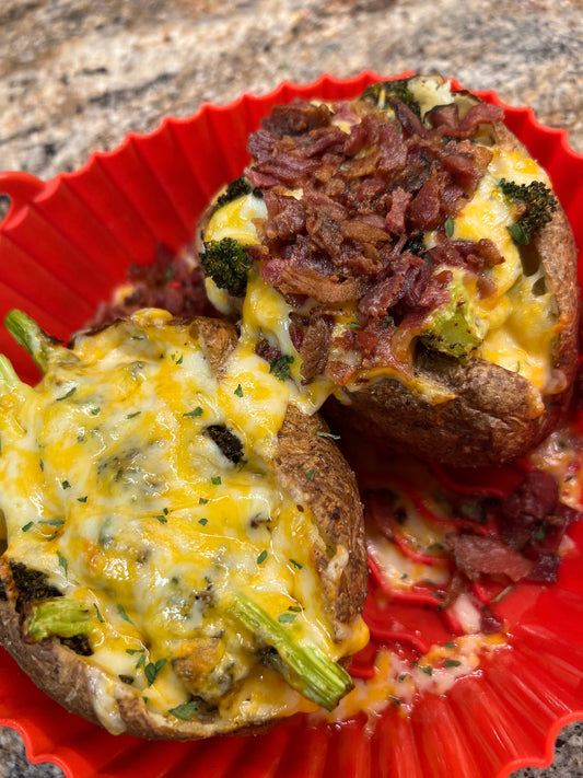 Air Fried Baked Potatoes