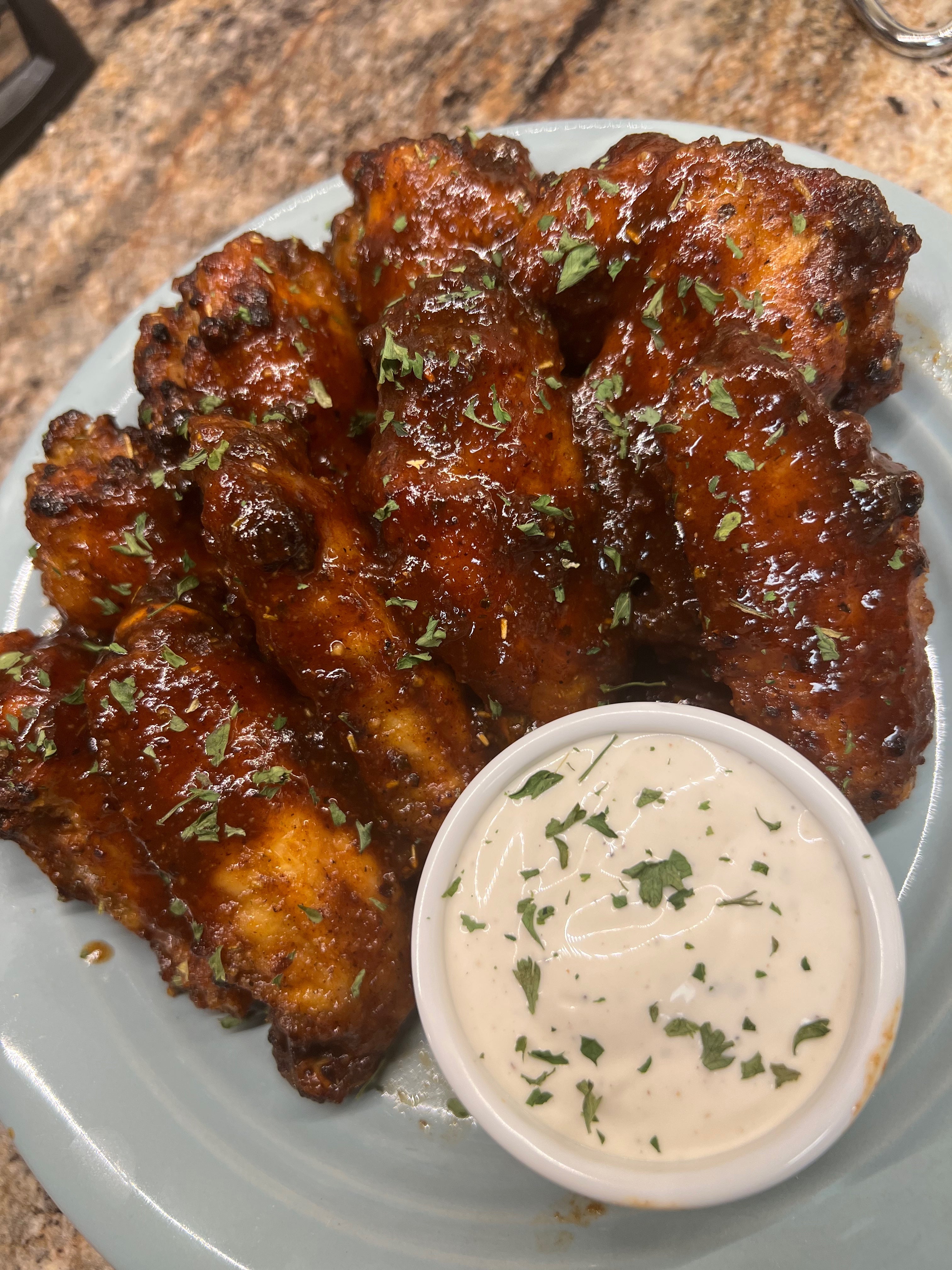 A1 Honey Garlic Wings Recipe – The O'Neal's Way