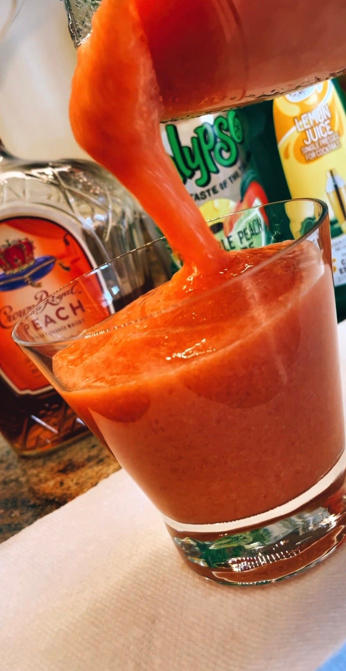 Crown Peach Slushie