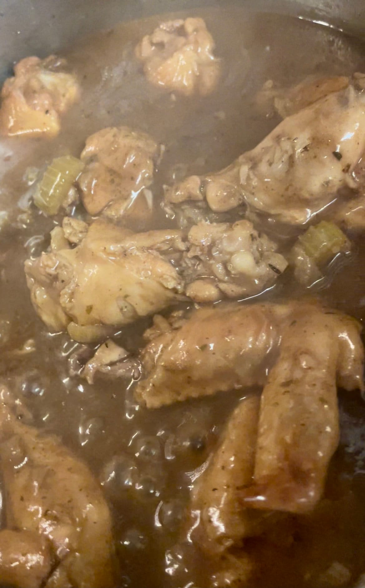 Stew Chicken Wings Recipe
