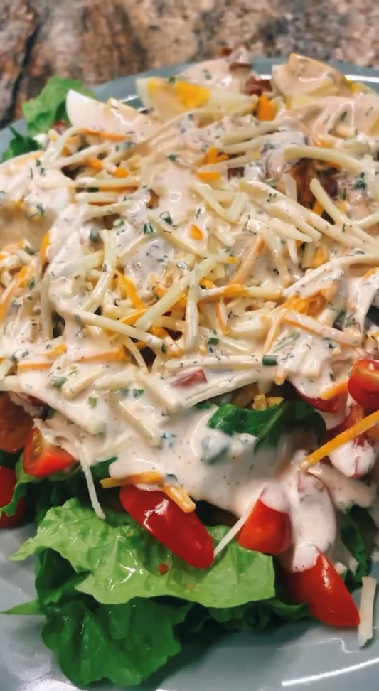 Cobb Salad w/Homemade Ranch Dressing Recipe