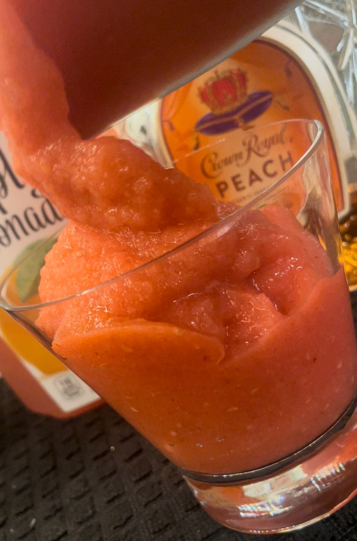 Peach Raspberry Slushy