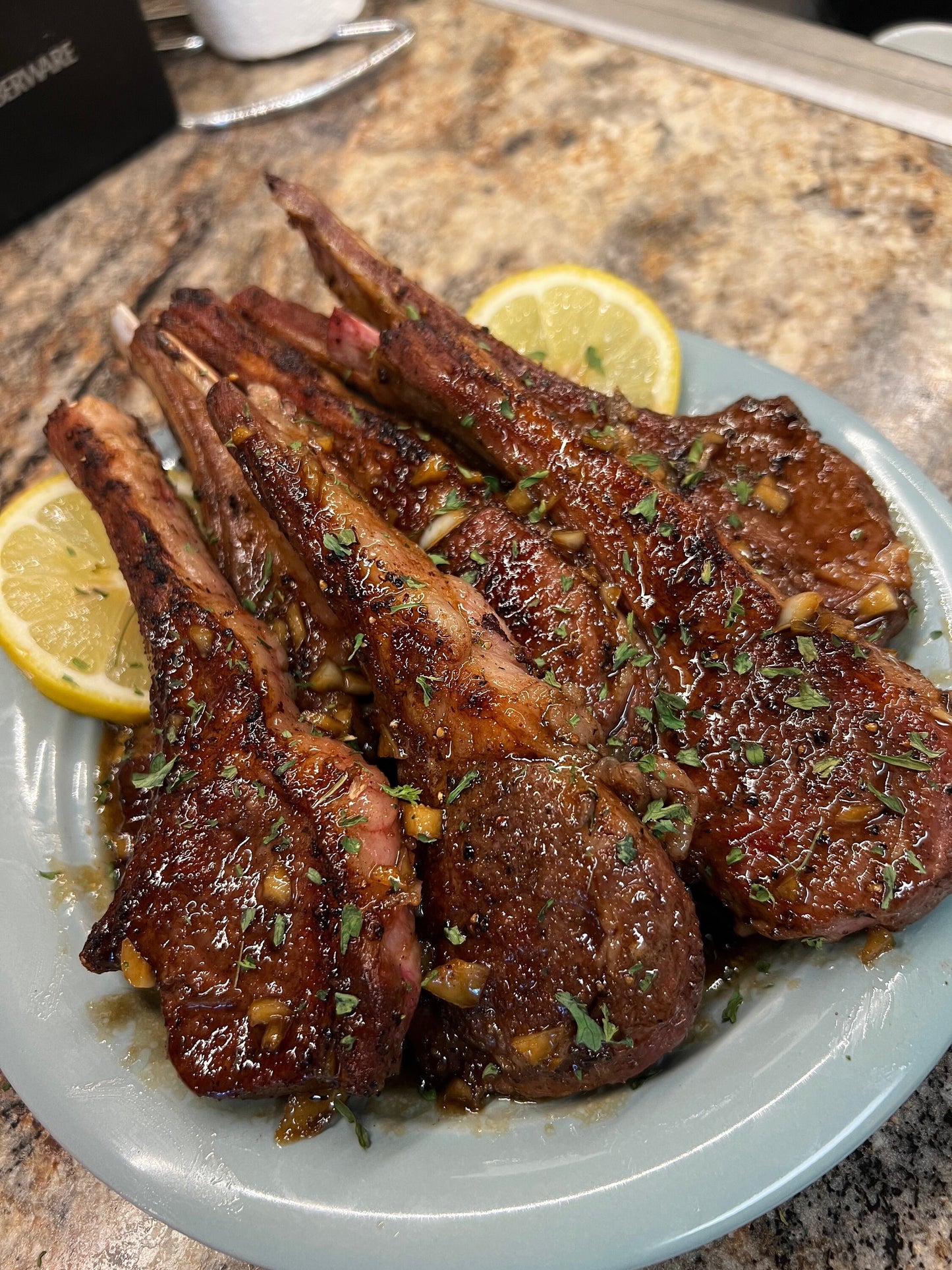 Glazed Lamb Chops Recipe