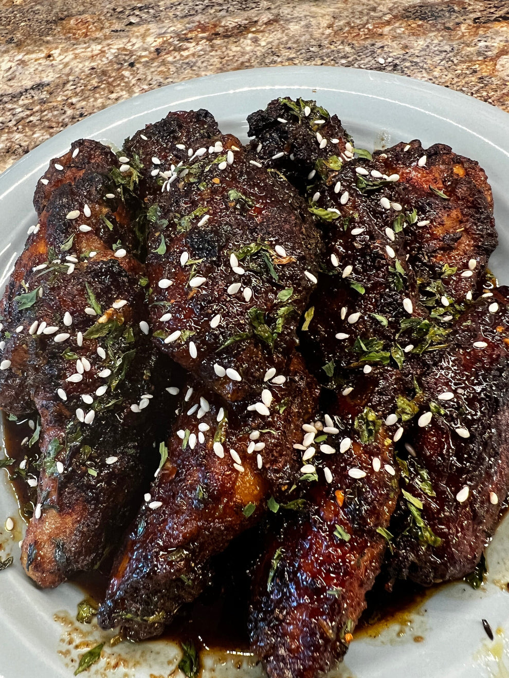 Honey Soy Sauce Wings Recipe The O'Neal's Way