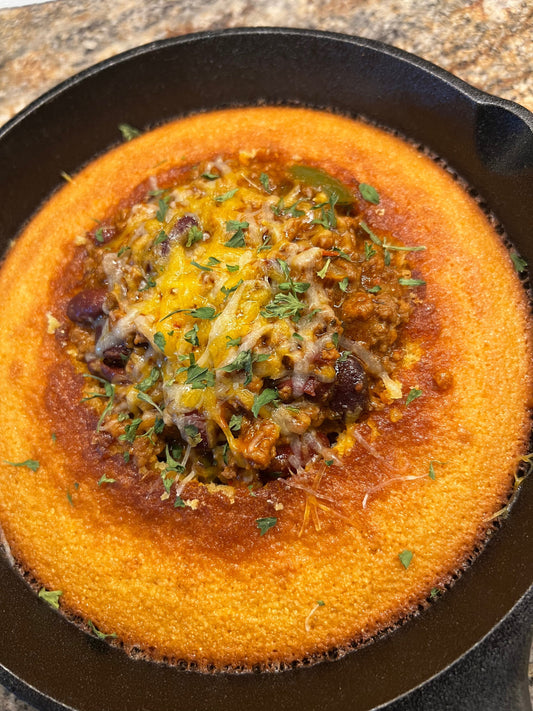 Cornbread Chili Bowl Recipe